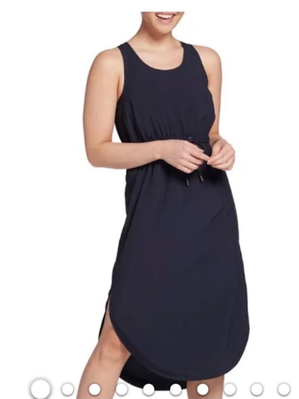 Calia high/low sleeveless dress, size small